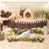42Pcs Sukh Herb Bedding Habitat Decor - Natural Flower Hamster Mate Herbs Sprays Cage Safe Pet Accessories Decorations