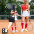 Hiboom Portable PVC Tennis Score Keeper, Magnetic 2 Digit Scoreboard Flipper for Daily Use