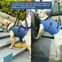 Coodeo Dog Lift Harness, Adjustable Padded Support Sling for Old & Disabled Dogs, Breathable Straps (Blue, L)