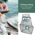 18.11X8.66 Inch Set 3 Unomor Folding Lobster Net Portable Crab Trap Crawfish Bait Cage Fishing Net of for Outdoor