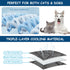 Paw Legend Dog Cooling Mat for Dogs, Cat Cooling Pad, Summer Cool Tech Fabric Washable Dog Sleeping Pad on Kennel Sofa