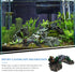 Totority Driftwood Fish Tank Decor Arch-Bridge Drawbridge with Grass for Aquarium Landscaping Decoration Hermit Crab Shells