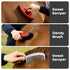 Amouu 9-Piece SteadyRide Pro - Professional Horse Grooming Kit - Stable-Ready Hanging Bag with Ergonomic Pro-Grip