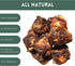 K9 Connoisseur Natural Meaty Beef Knee Cap Bone Chew Treats, Single Ingredient, Made in USA, 16 Pack for Dogs Up to 50
