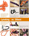 Lynxking Dog Training Leash Slip Lead - Strong Heavy Duty Braided No Pull, 5, 6, 8 FT