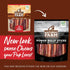 (6, 5-Pack), 2-in-1 Natural Farm Power Bully Sticks Dog Chews Power Chews: Premium Beef Cheek Wrapped in Beef Pizzle