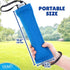 Dog Bite Tug Toy (11.8"x3.5") - Durable Blue Pull Toy with 2 Soft Handles for Small to Medium Dogs