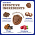 260 Immune, Bites Turkey Tail Mushroom for Dogs - Gut, Skin, Joint Health Mushroom Supplement for Dogs - Turkey Tail