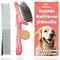 2-in-1 Slicker Brush & Comb for Golden Retriever & Doodle - Easy Detangling & Deshedding for Long Curly Haired Doodle