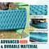 Inflatable Camping Sleeping Pad with Pillow, 4 Inch Thickness Sleeping Mat with Built-in Pump