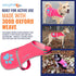 Dog Reflective Vest, Hi-Vis Fluorescent Visibility for Pet Safety On/Off Leash, Urban & Rural Areas (Pink, X-Small)