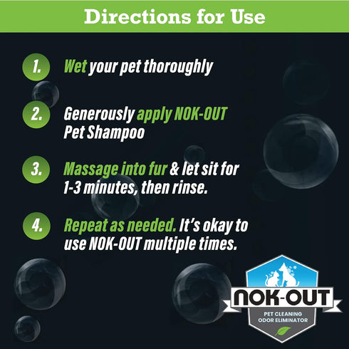 Premium Grade Pet Shampoo for Dogs and Cats, 20 Ounce Bottle, 2-Pack - Veterinary Strength and Odor Eliminator Formula