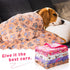 Tegeme 8 Animal(30 41 Inch,Mixed Pcs Fleece Dog Blankets for Small Dogs Cat Soft Coral Velvet Warm Sleep Mat Fluffy Dog
