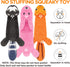 FIREOR Dog Squeak Toys - No Stuffing Plush Crinkle Water Bottle Chew Toy for Small, Medium, Large Breeds