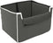Collapsible Pet Booster Car Seat Box with Plush Fleece Cover, Cushion Insert for Small Dogs and Puppies Under 20 lbs,