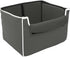 Collapsible Pet Booster Car Seat Box with Plush Fleece Cover, Cushion Insert for Small Dogs and Puppies Under 20 lbs,