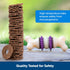 PetSafe Dog Treat Ring Variety Pack for Busy Buddy Toys, 60 Refills, 2 Tasty Flavors, Large