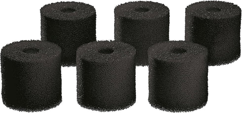 OASE Indoor Aquatics Carbon Pre-Filter Foam Set of 6 for Biomaster, Black