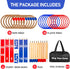 10 10 Ropes,1 Indoor Outdoor Toys Games Upgraded Large Wooden Ring Toss Game Yard Games for Kids, Lawn Outdoor Games