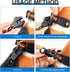 2 Pcs Frog Clip Black Dog Leash Clasp - Heavy Duty Quick Release Dog Chain Buckle for Pet Supplies