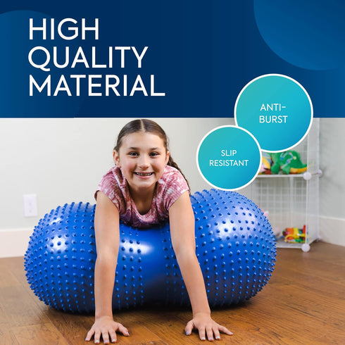 36 20, 350lbs BouncyBand Peanut Shaped Stability Ball x Holds up to Improve Balance and Focus with the Sensory Play