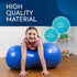 36 20, 350lbs BouncyBand Peanut Shaped Stability Ball x Holds up to Improve Balance and Focus with the Sensory Play