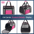 Eniosvar 20 lbs Large Cat Carrier for Pets - Soft Sided Breathable Mesh Travel Carrier, Airline Approved, Washable