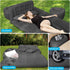 2 2 ISWEES Car Bed SUV Air Mattress, Car Air Mattress with Electric Pump, Inflatable Pillows and Footrests for Back