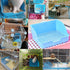 Chinchilla Hamiledyi Small Animal Rabbit Litter Toilet,Plastic Square Cage Box Rat Potty Trainer Corner Grate Litter