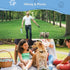 Dog Water Bottle, Multifunctional Portable Bottle with Food Container for Outdoor Activities, Blue
