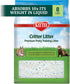 Kaytee Premium Potty Training Critter Litter for Pet Ferrets, Rabbits & Other Small Animals, 8 lb