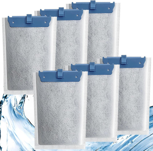 6 Pack Filter Cartridge - Medium Replacement for Tetra Whisper Bio-Bag Filters Compatible with Tetra Filters