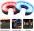 KINGTOP LED Golf Hole Lights, Light Up Night Golf, EZ Install Glow Lamp for Backyard Putting Green