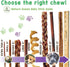 Nature Gnaws Large Bully Sticks for Dogs 5-6" (15 Count), Thick Long Lasting Natural Beef Chew Bones