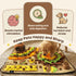 3124 Interactive Dog Snuffle Mat for Slow Feed & Digestion Support - Large in, Multicolor Mat with Washable Fleece