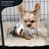Washable Dog Crate Bed for XX-Small Dogs, Deluxe Thick Flannel Comfy Kennel Pad, Anti-Slip Pet Sleeping Mat, 18 x 12