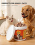 17.64 oz (1.1LB), Freeze Dried Chicken Hearts for Cats & Dogs, Raw High Protein Cat & Dog Treats, Single Ingredient