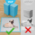 SUGUNING 60 Count Large,32"X 36"Pet Dog Pee Pads Extra Training Pads,Disposable Pet Potty Pads Super Absorbent