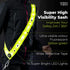 Rechargeable LED Reflective Lighted Vest for Walking in The Dark, Night Dog Walking Gear