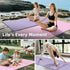 72"x48" 78"x57", 1/4"1/2" Extra Large Yoga Mat or Thick Mat for Women & Men, TPE Non-Slip Pilates Mat for Home Gym