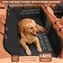 400lbs, Hammock A-Pce Dog Car Seat Cover for Back Seat, Hard Bottom Back Seat Extender for Dogs, Back Seat Pet Cover