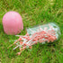 Pink White Plastic Golf Tees - Size 2-3/4 inch, Pack of 60, Perfect Funny Gift for Any Golf Fan