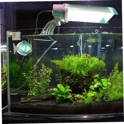Aquarium Light Fish Tank Spotlight, Underwater LED Spotlight with Suction Cup Lamp for Fish Tank Supplies
