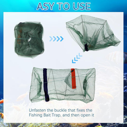 Multi-Purpose Fishing Trap Net for Crayfish & Lobster