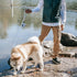 Waterproof Dog Leash with Carabiner, Soft Handle, Easy Care, 5ft*20mm*2.5mm, Light Blue
