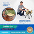 COOLAROO On the Go Cooling Elevated Dog Bed - Portable for Travel & Camping, Standard, Desert Sand