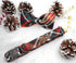 Lionheart Glory Christmas Dog Bow Collar - Adjustable Plaid Bow Tie Collar for Small Dogs, Pet Gift