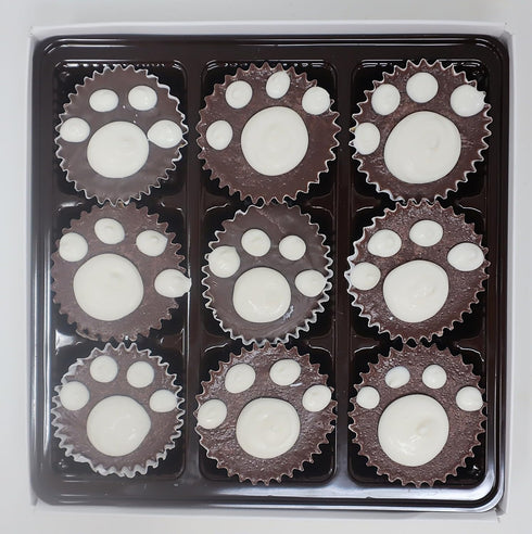 Gourmet Dog Bakery 9 Hand-Decorated Peanut Butter & Yogurt Truffles | Homemade,