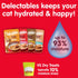 Hartz Delectables Stew Lickable Wet Cat Treats, Variety Pack, 1.4 Ounce, Pack of 12