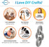 Glaciart One Felted Wool Dog Chew Rings | Durable Dog Chew Toy, Puppy Chew Toys for Teething & Dog Teeth Cleaning | Pet Toys Fetch Games & for Anxiety/Boredom | Great for Small, Medium or Large Dogs